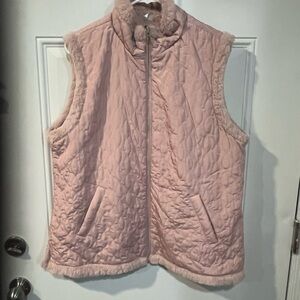 Pink Quilted Women's Vest